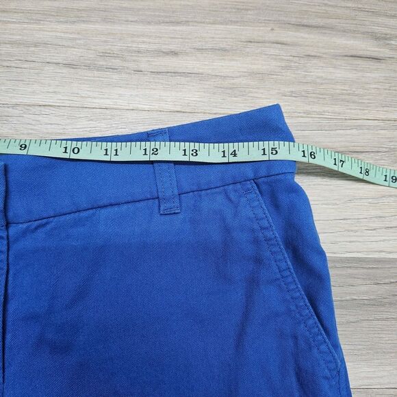 J. Crew Womens Cobalt Blue Chino Shorts Size 4 - Picture 3 of 8